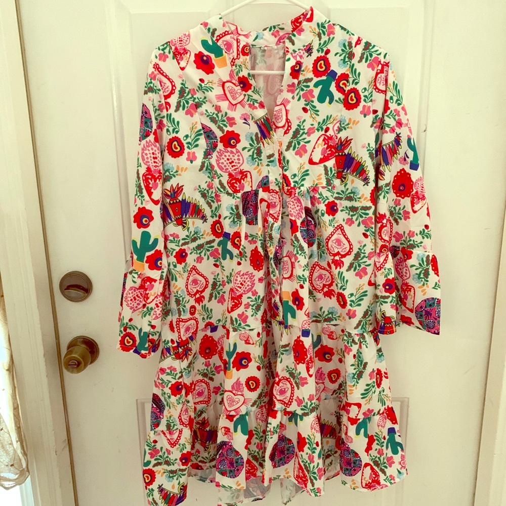 Cactus southwest dress xl